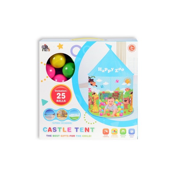Продукт Moni Toys - Тента + 25 топки - 0 - BG Hlapeta